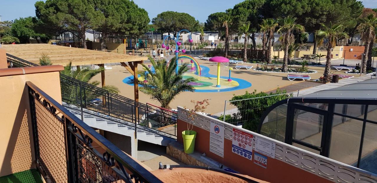Les Mobilhomes Helvetiques 4 Etoiles Mar Estang Canet En Roussillon Экстерьер фото